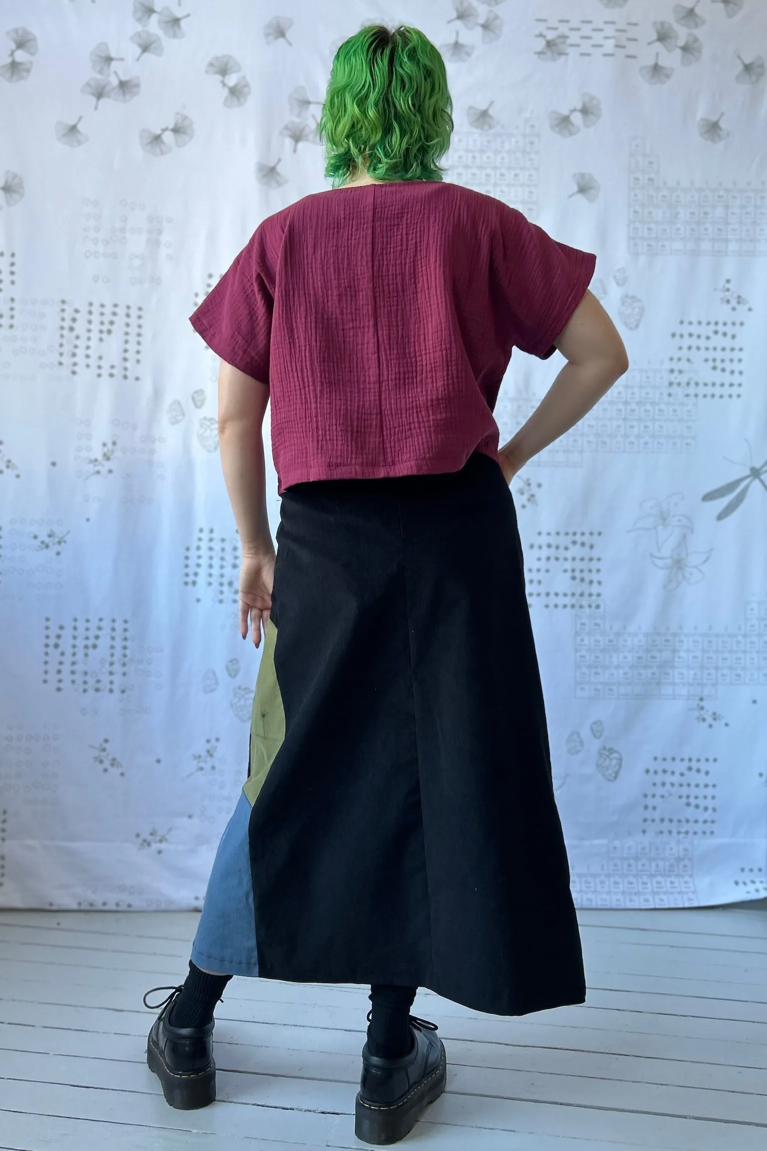 Re-Aligned Skirt - Corduroy Fragmented & Form sold by Smoking Lily product image thumbnail 4