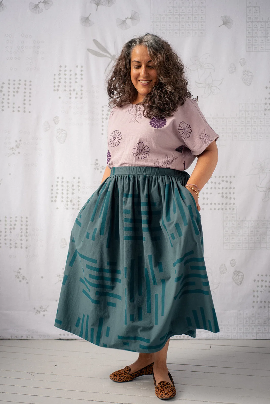 The "Way More Skirt" - Lagoon sold by Smoking Lily