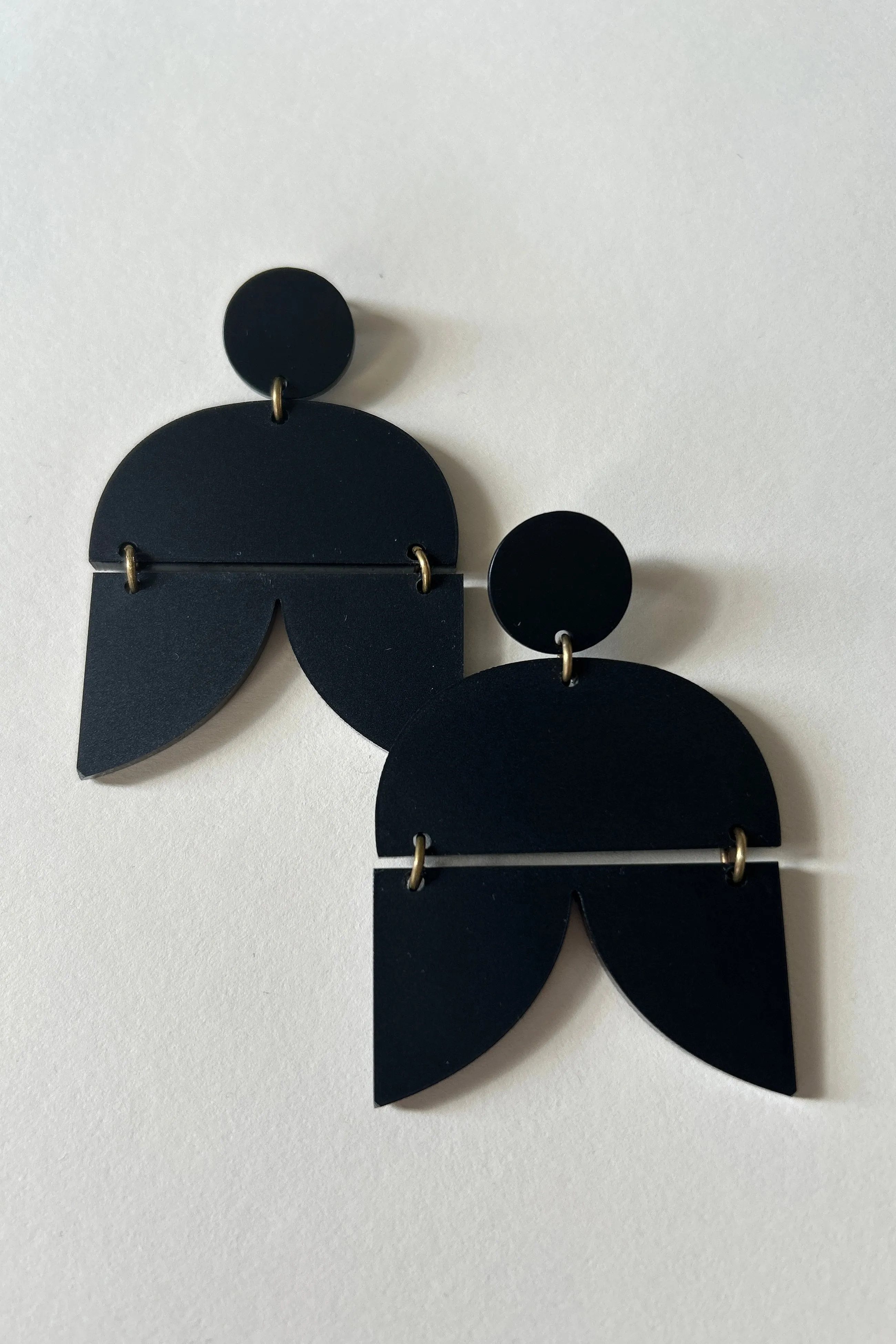 Darlings of Denmark Earring Fiona - Black sold by Smoking Lily