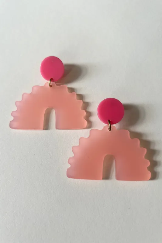 Darlings of Denmark Earring Lulu-s - Blush made by Darlings of Denmark
