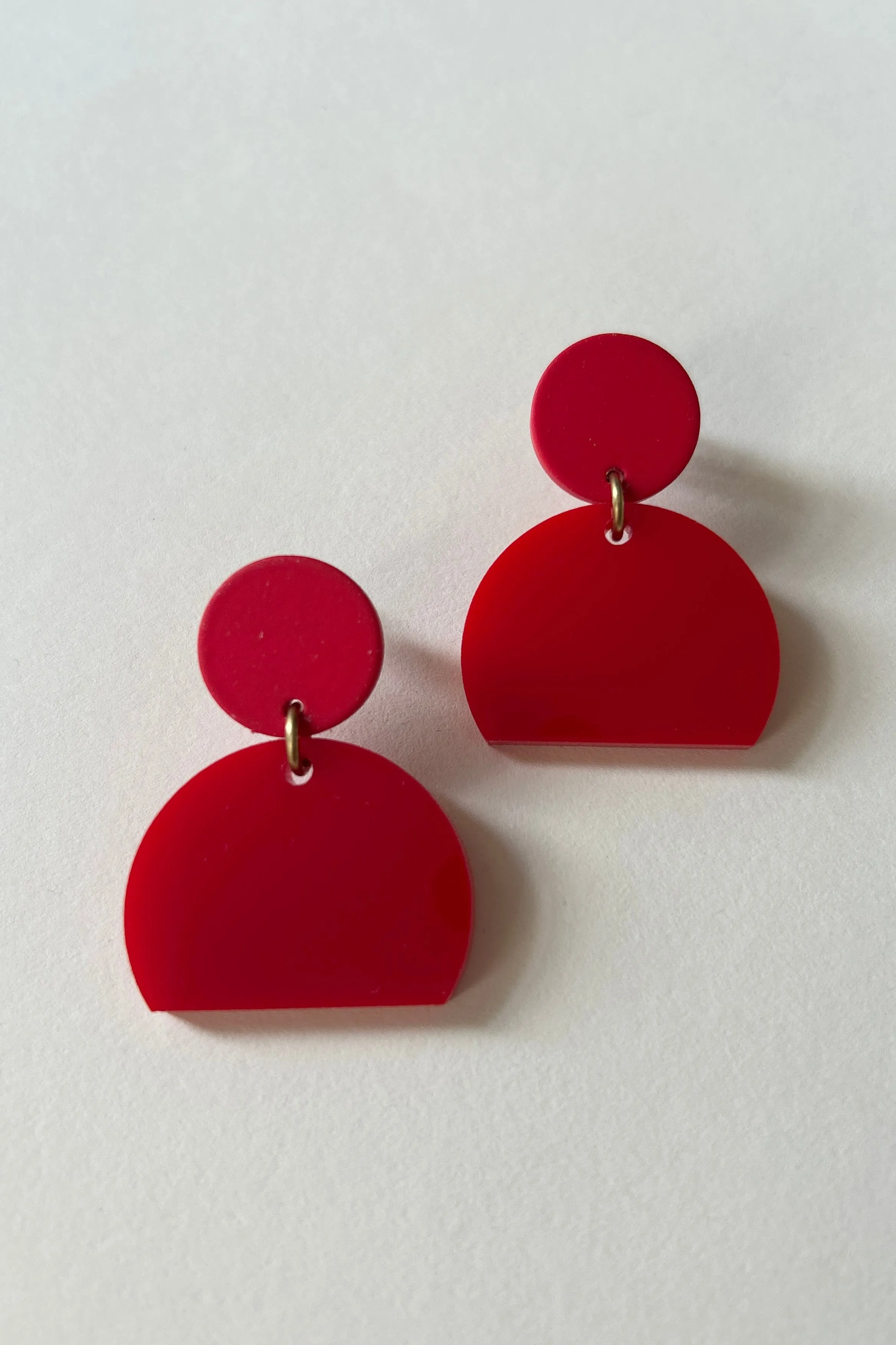 Darlings of Denmark Earring Kala - Crimson sold by Smoking Lily