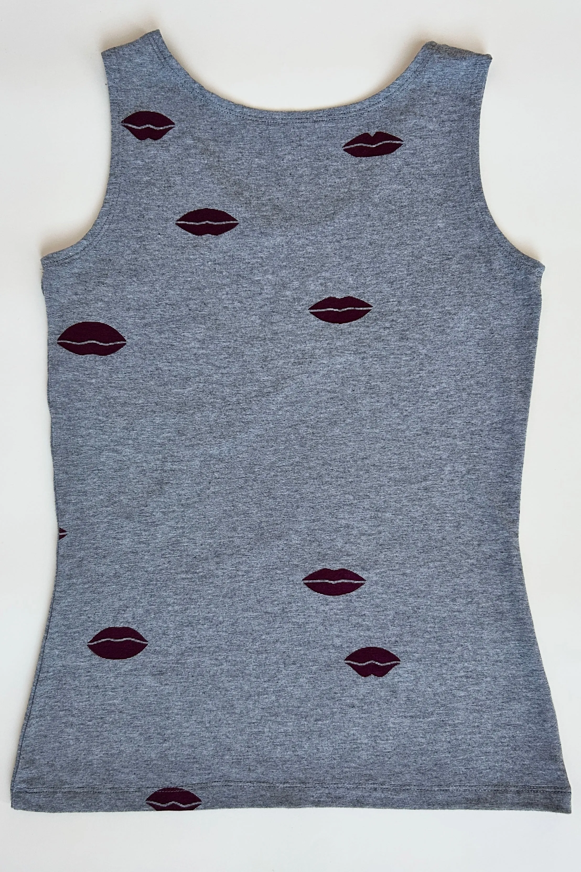 Judith Tank - Grey Microstripe sold by Smoking Lily product image thumbnail 3