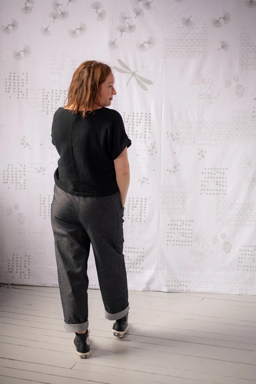 Wren Work Pants - Black Wash sold by Smoking Lily product image thumbnail 3