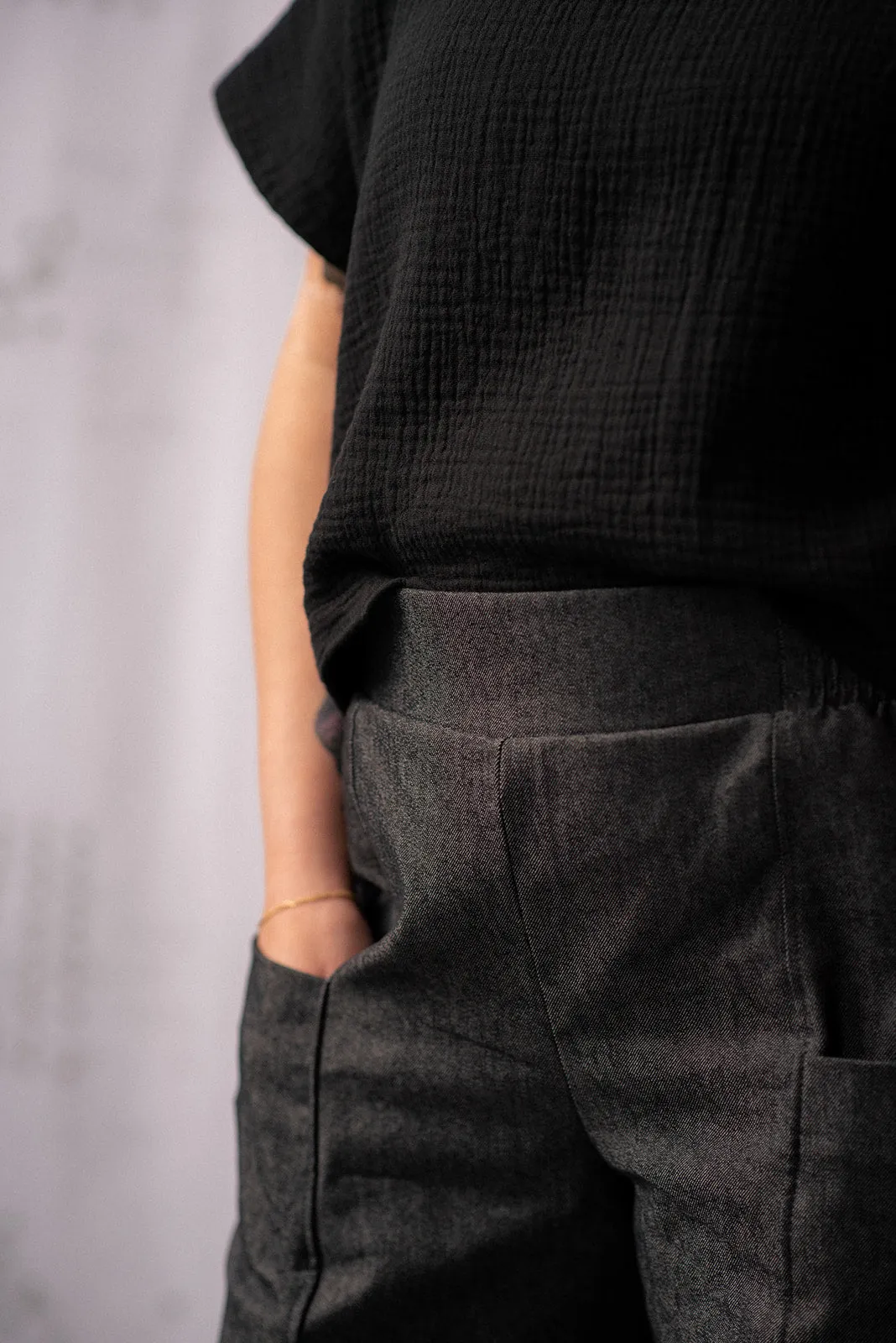 Wren Work Pants - Black Wash sold by Smoking Lily product image thumbnail 2