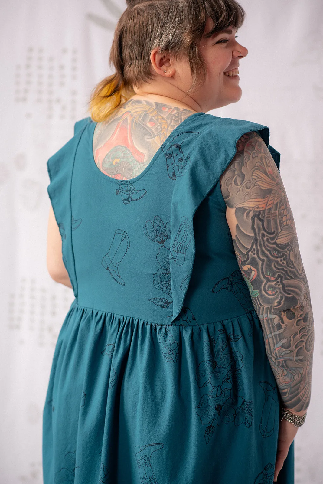 Song + Dance Dress 2.0 - Blue Stone sold by Smoking Lily product image thumbnail 3