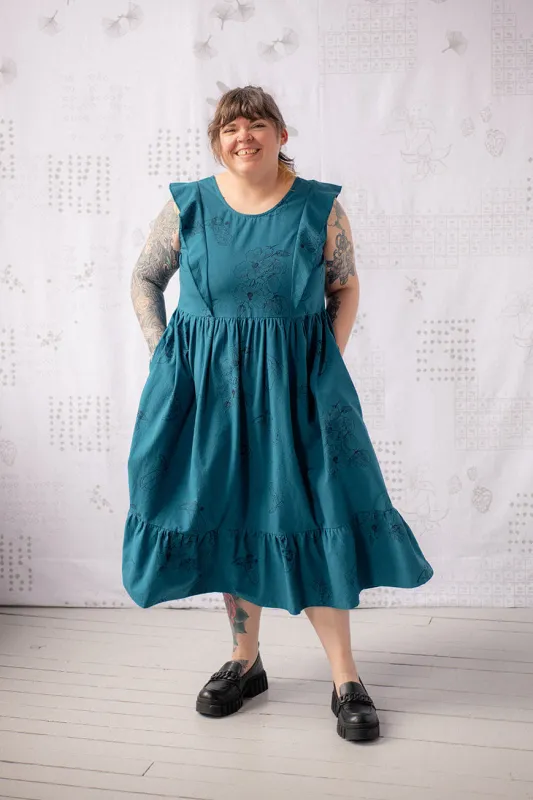 Song + Dance Dress 2.0 - Blue Stone made by Smoking Lily