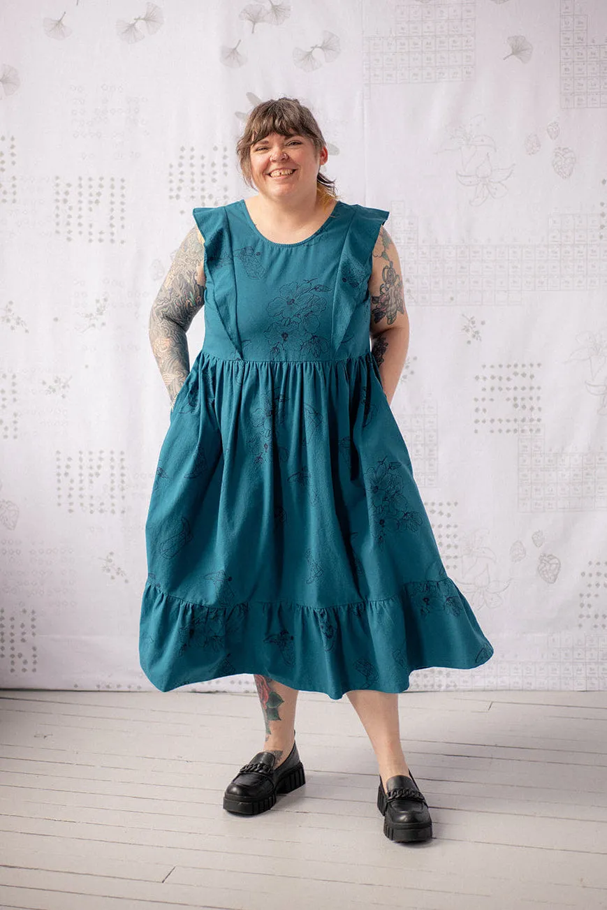 Song + Dance Dress 2.0 - Blue Stone sold by Smoking Lily