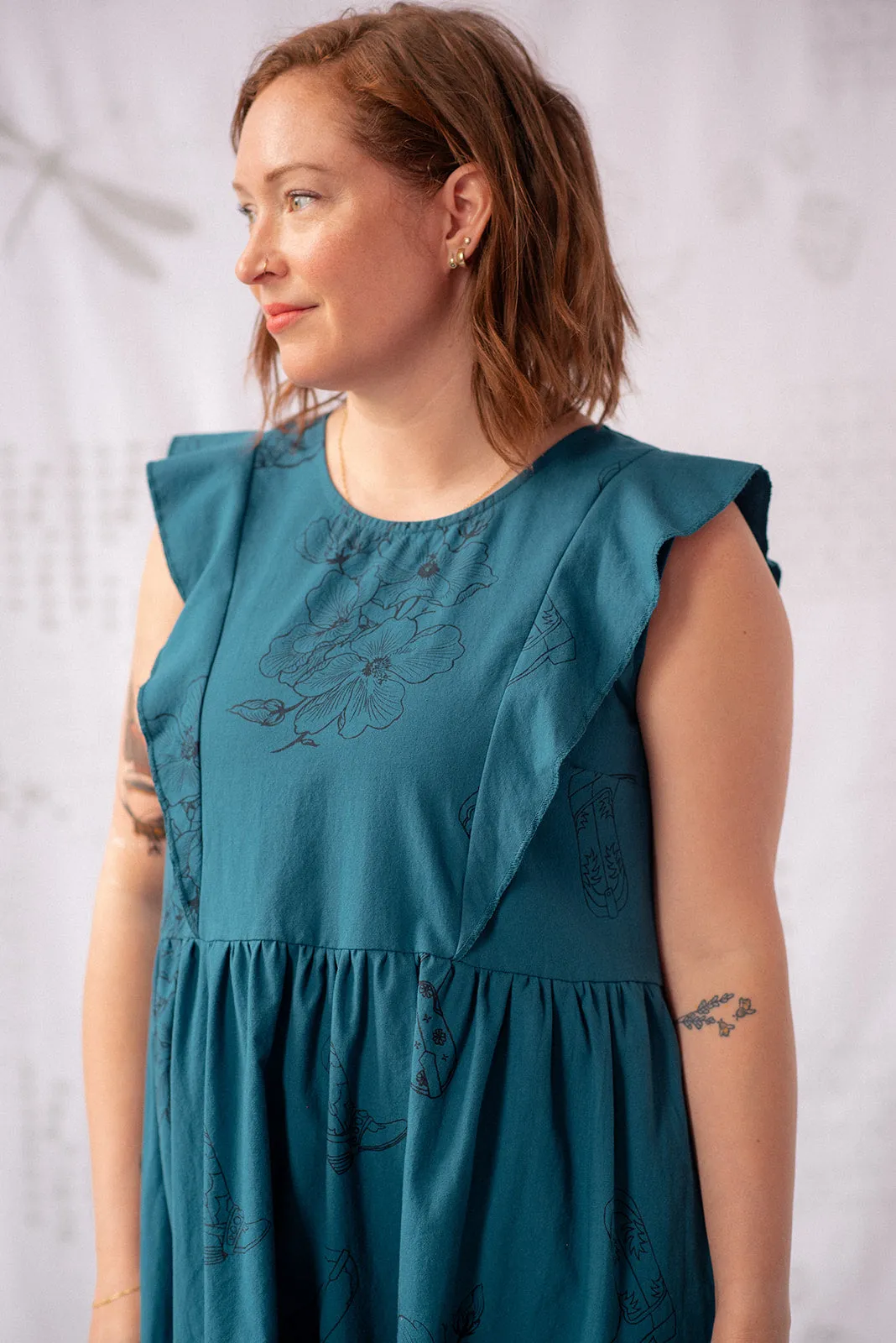Song + Dance Dress 2.0 - Blue Stone sold by Smoking Lily product image thumbnail 2