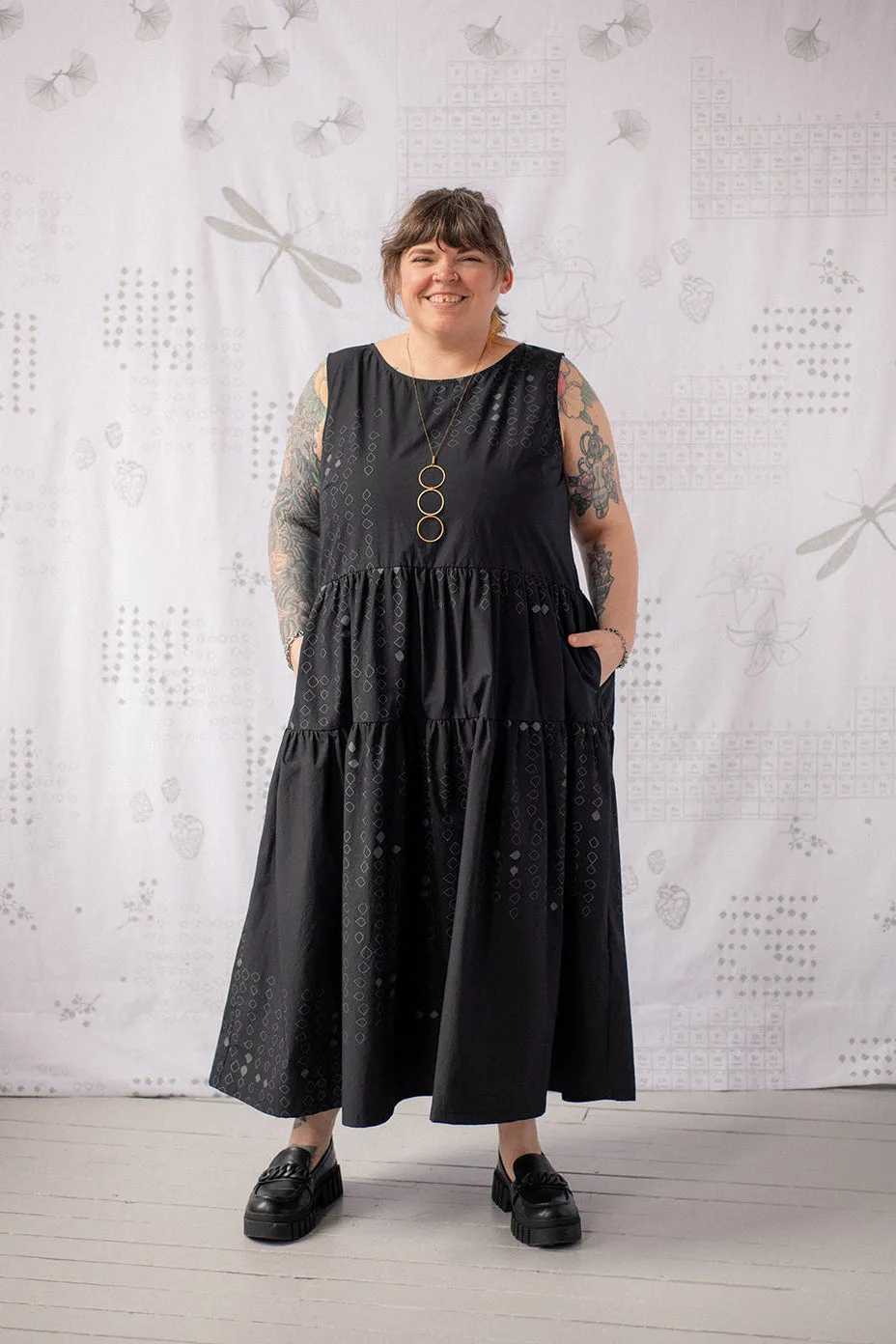 Ruffle Riot Dress - Black sold by Smoking Lily product image thumbnail 4