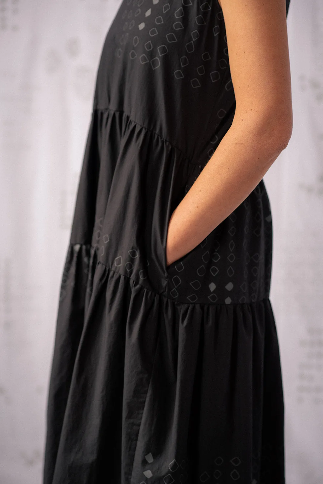Ruffle Riot Dress - Black sold by Smoking Lily product image thumbnail 3