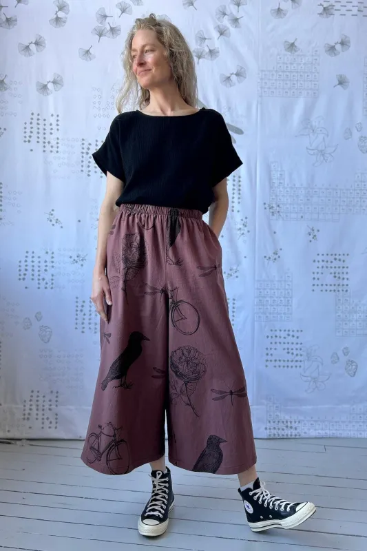 The Liberty Pant - Plum made by Smoking Lily