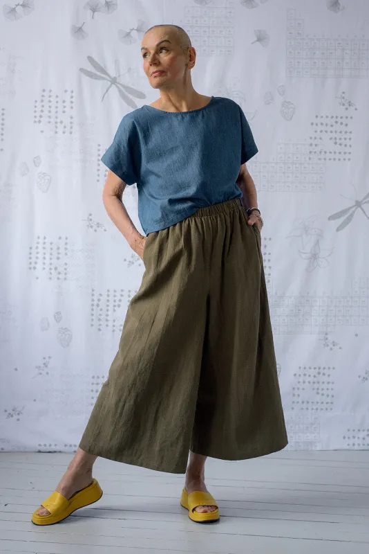 The Liberty Pant - Olive made by Smoking Lily