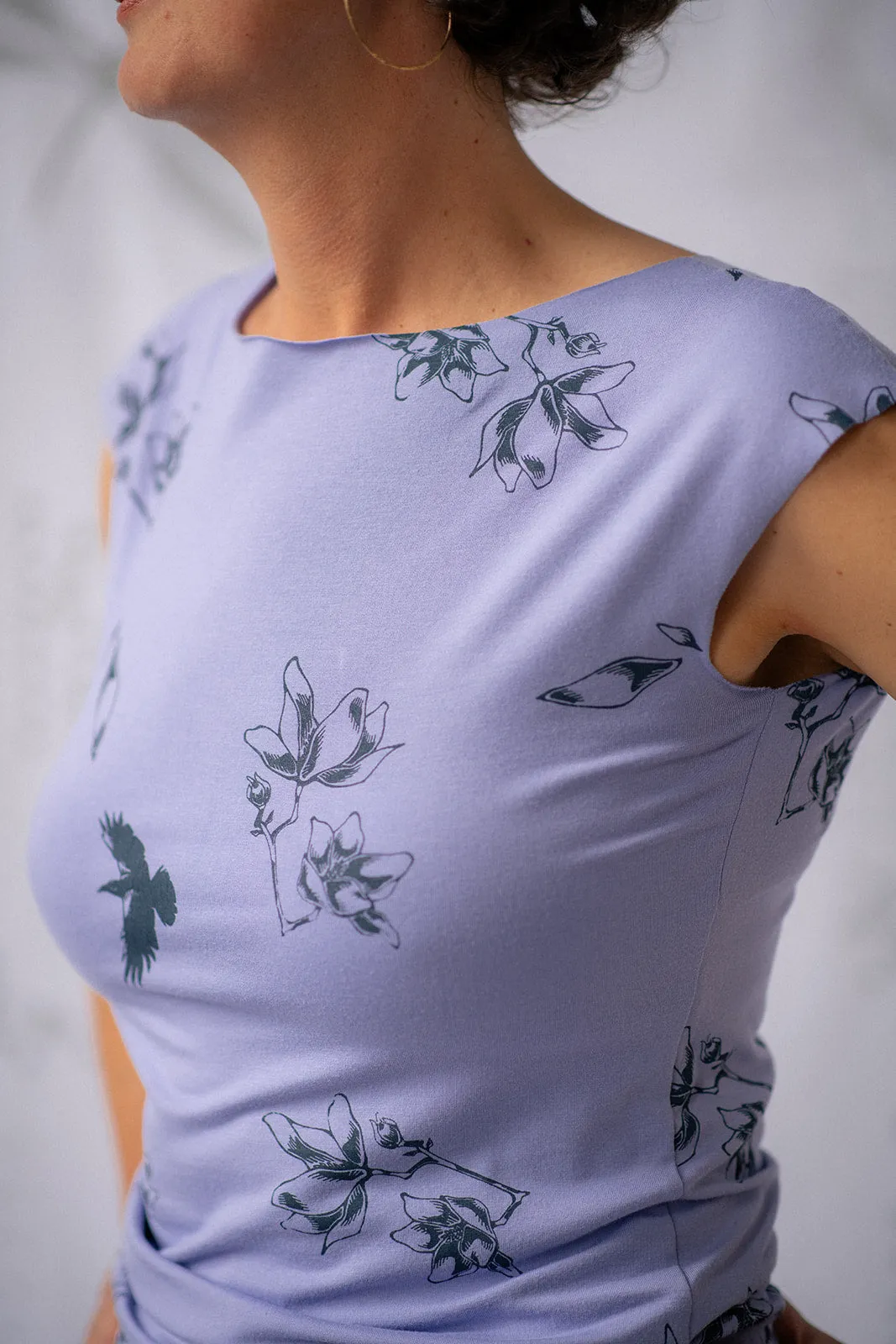 Simple Tee - Pansy sold by Smoking Lily product image thumbnail 3