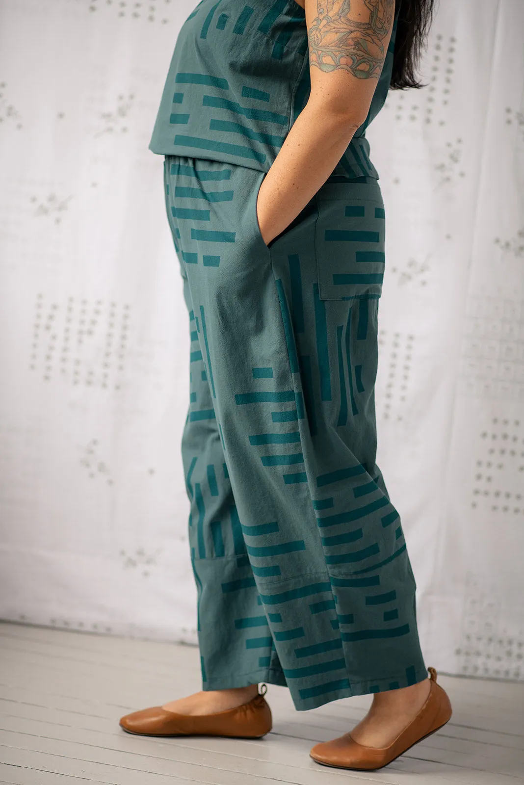 Harlow Pants - Lagoon sold by Smoking Lily product image thumbnail 2