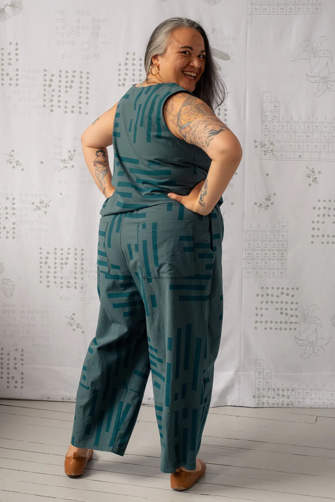 Harlow Pants - Lagoon sold by Smoking Lily product image thumbnail 3