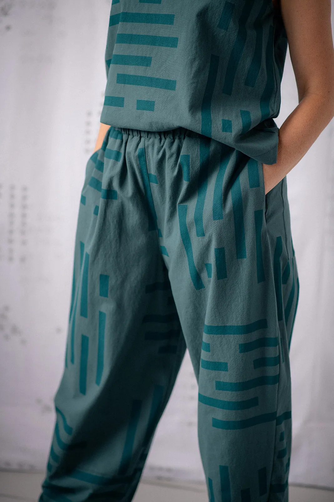Harlow Pants - Lagoon sold by Smoking Lily product image thumbnail 5