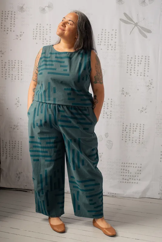 Harlow Pants - Lagoon made by Smoking Lily