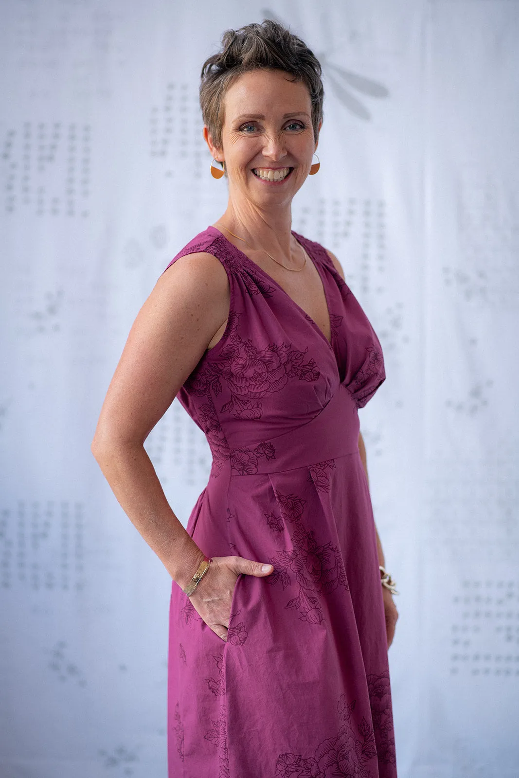 Kapow Dress - Sangria sold by Smoking Lily product image thumbnail 3