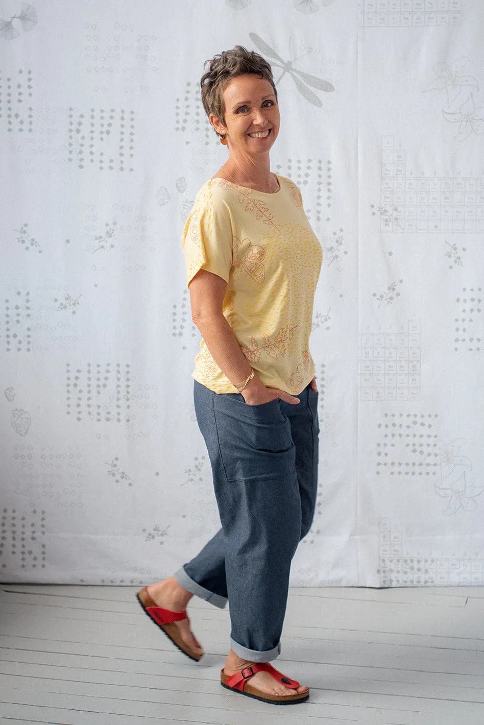Boatneck Tee - Meringue sold by Smoking Lily product image thumbnail 4