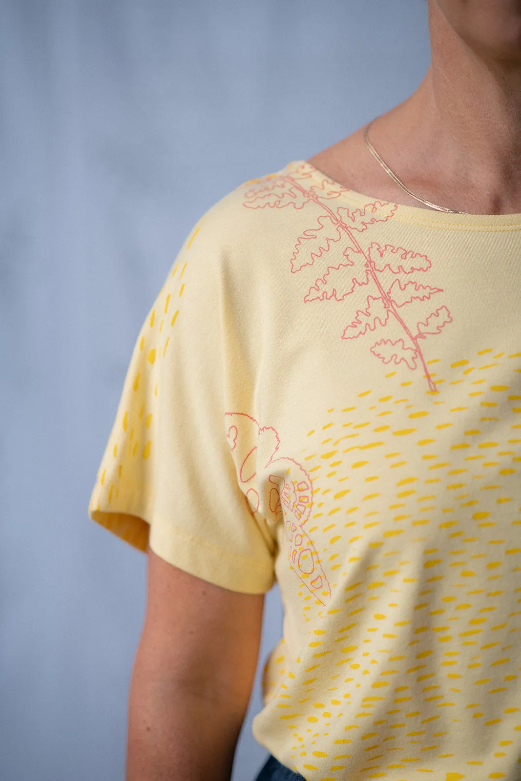Boatneck Tee - Meringue sold by Smoking Lily product image thumbnail 5