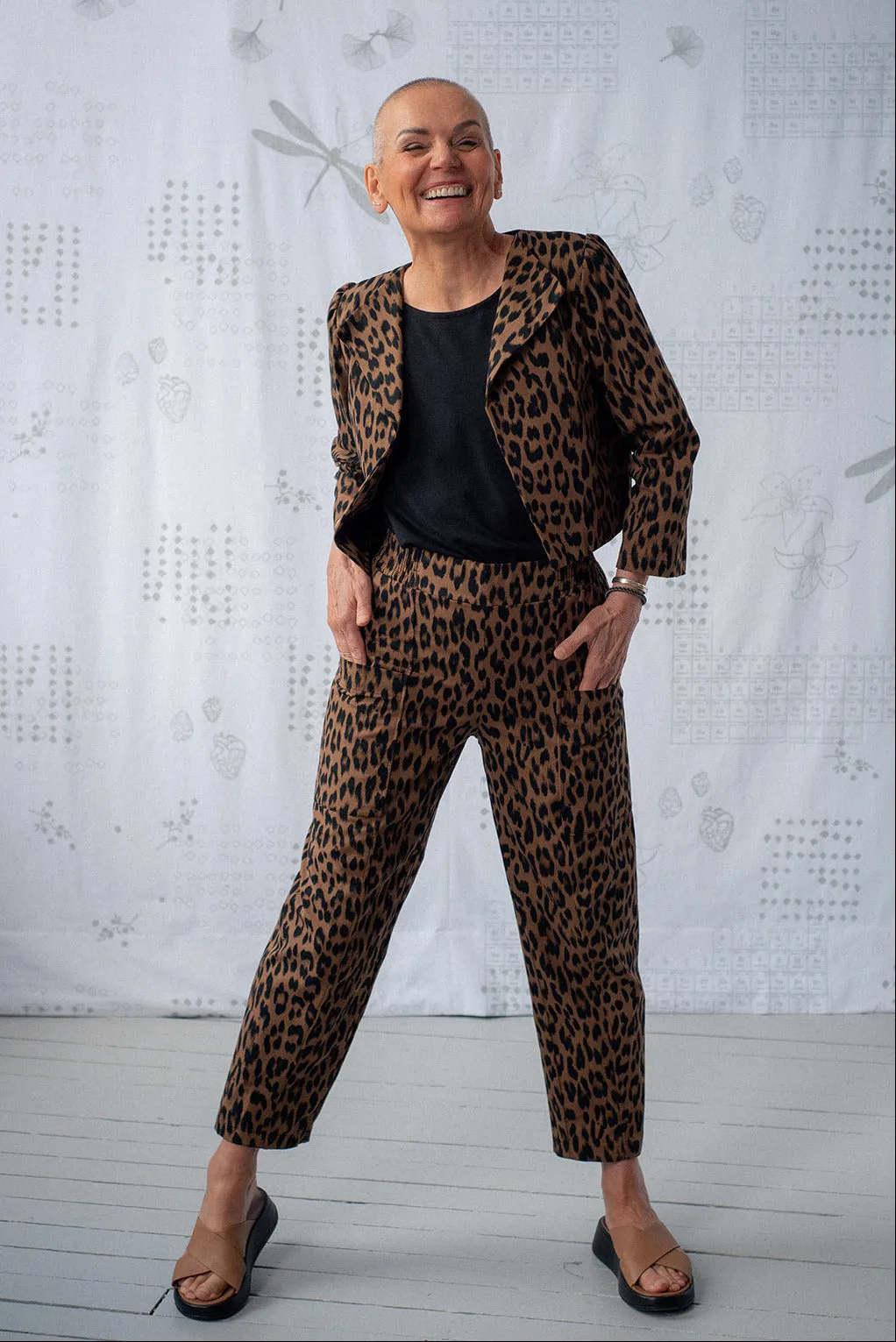 Audra Jacket - Leopard sold by Smoking Lily product image thumbnail 2