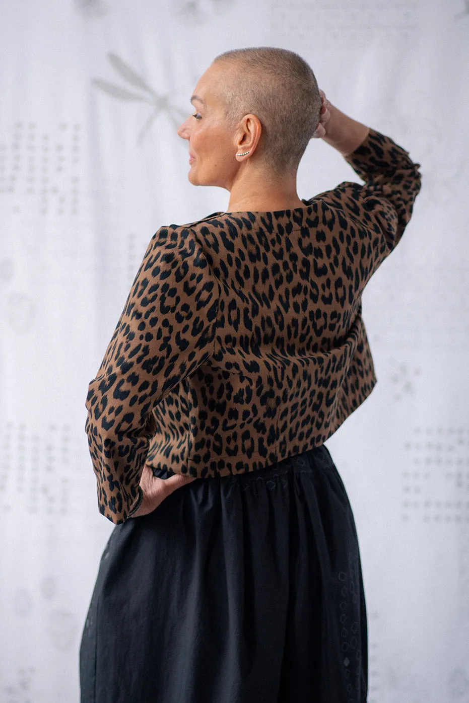 Audra Jacket - Leopard sold by Smoking Lily product image thumbnail 4