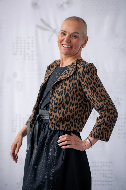 Audra Jacket - Leopard made by Smoking Lily