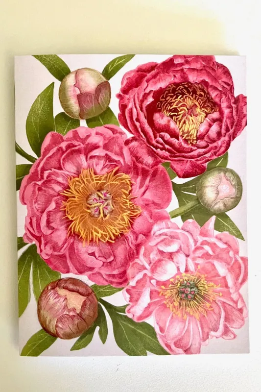 Hawk and Rose Press - Plentiful Peonies made by Smoking Lily