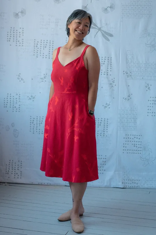 Whirlwind Dress - Cherry made by Smoking Lily