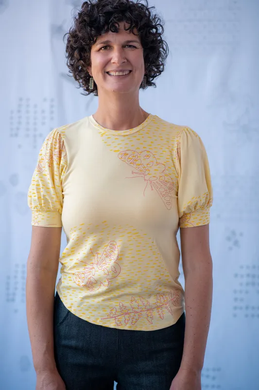 Puff Couture Tee - Meringue made by Smoking Lily