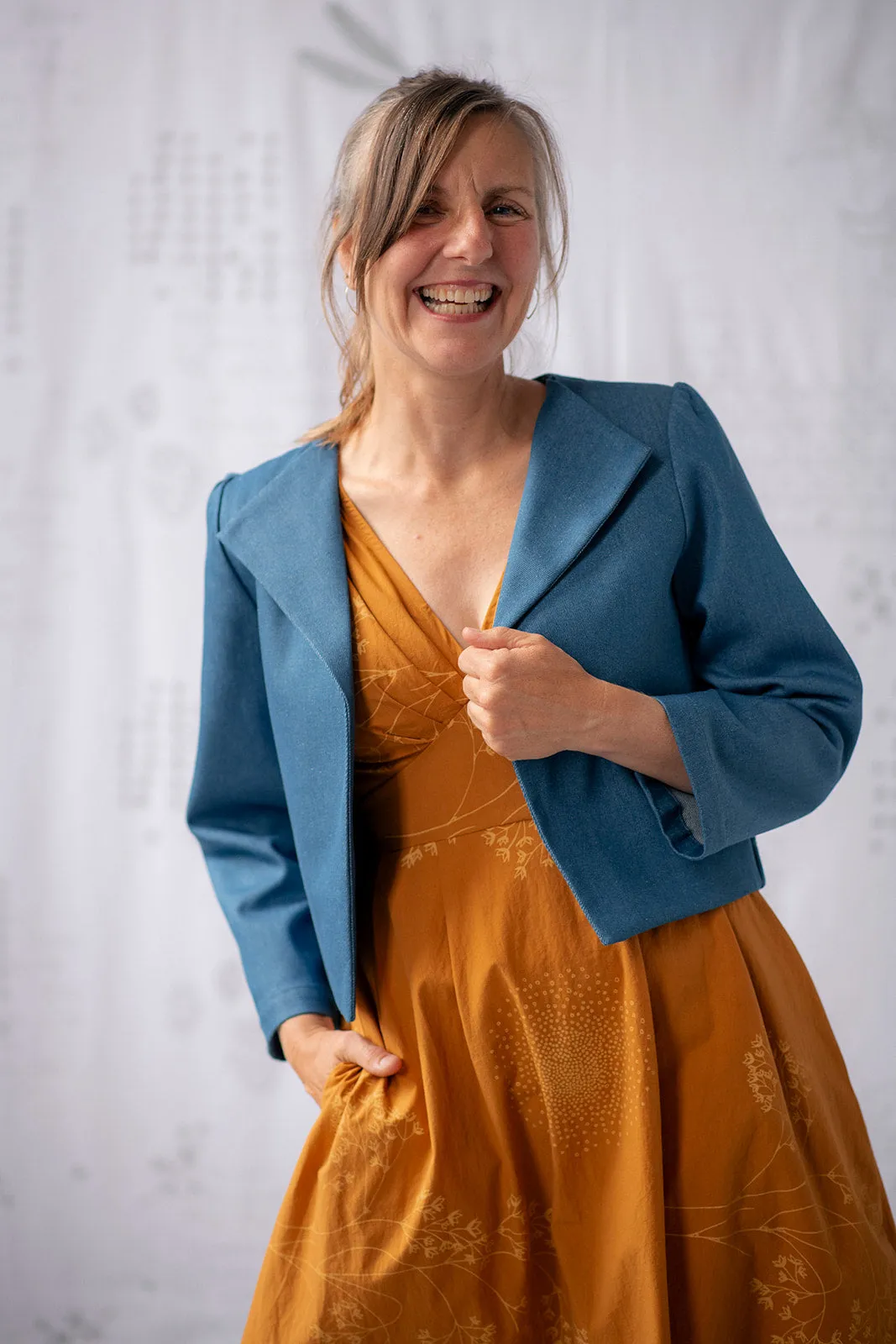Audra Jacket - Denim sold by Smoking Lily product image thumbnail 3