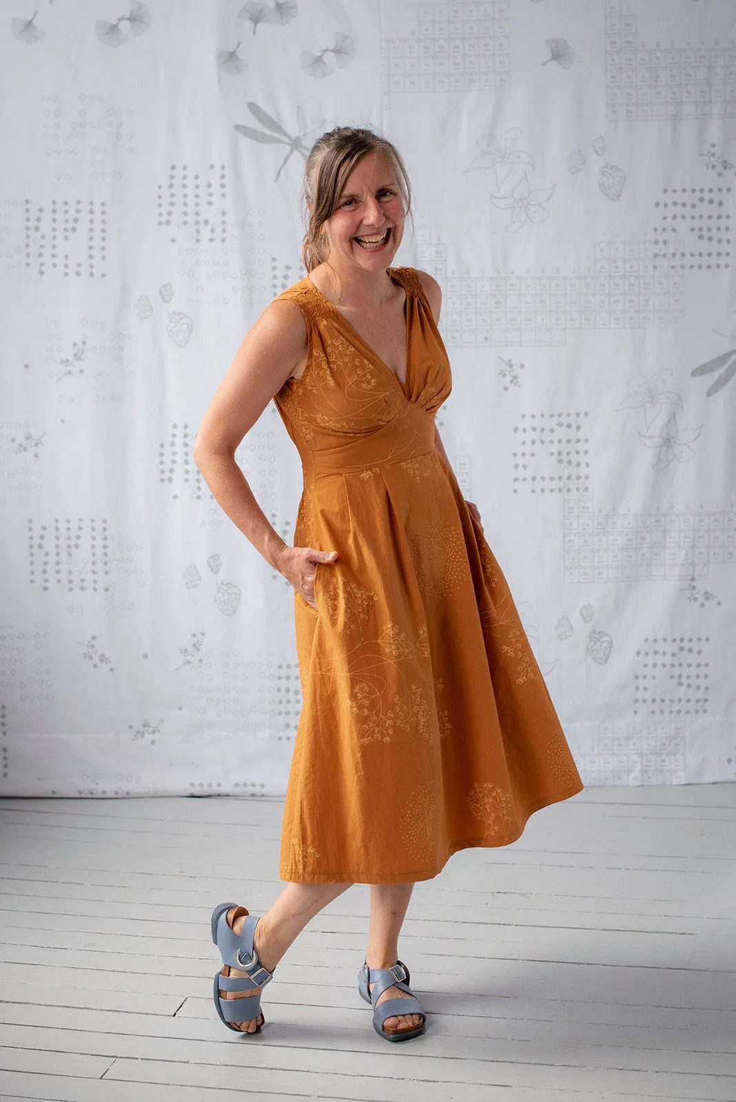 Kapow Dress - Bourbon sold by Smoking Lily product image thumbnail 2
