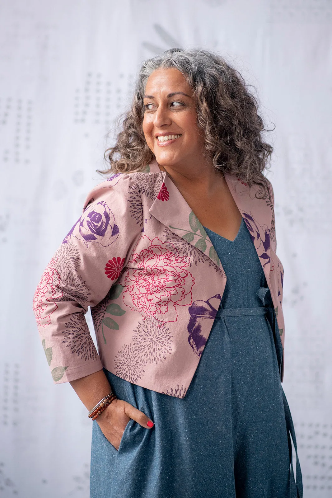 Audra Jacket - Blush sold by Smoking Lily product image thumbnail 2