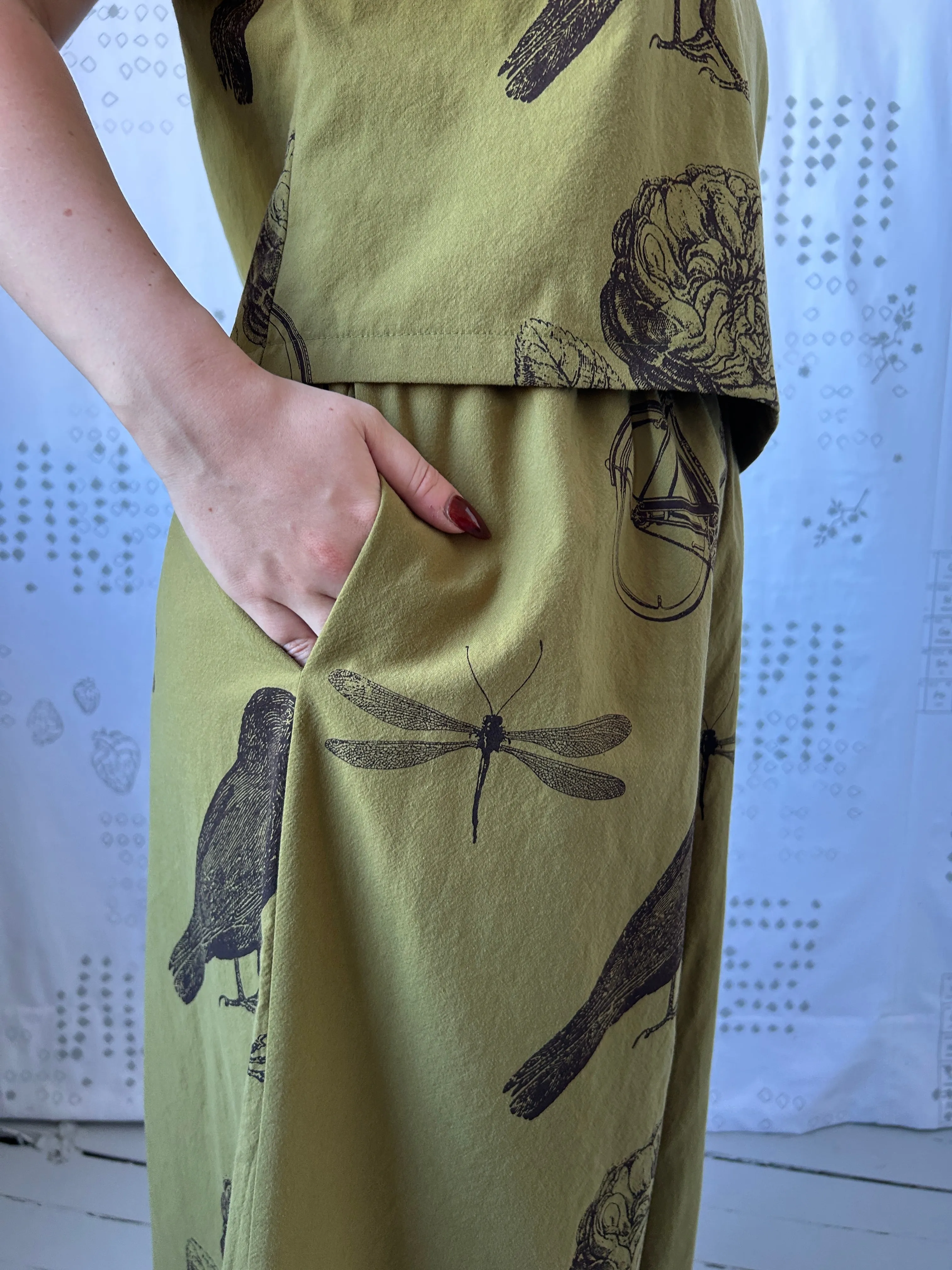 The Liberty Pant - Moss sold by Smoking Lily product image thumbnail 5
