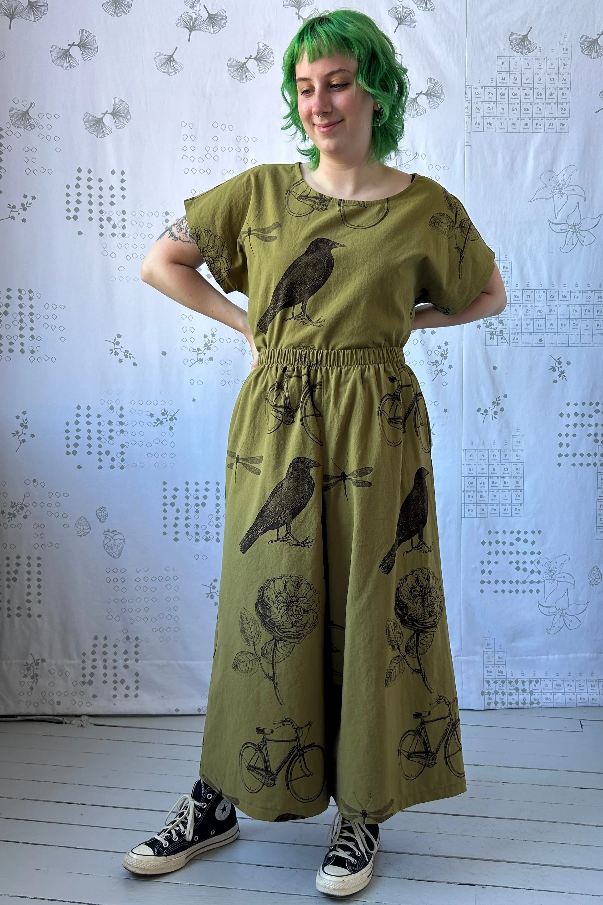 The Liberty Pant - Moss sold by Smoking Lily product image thumbnail 3