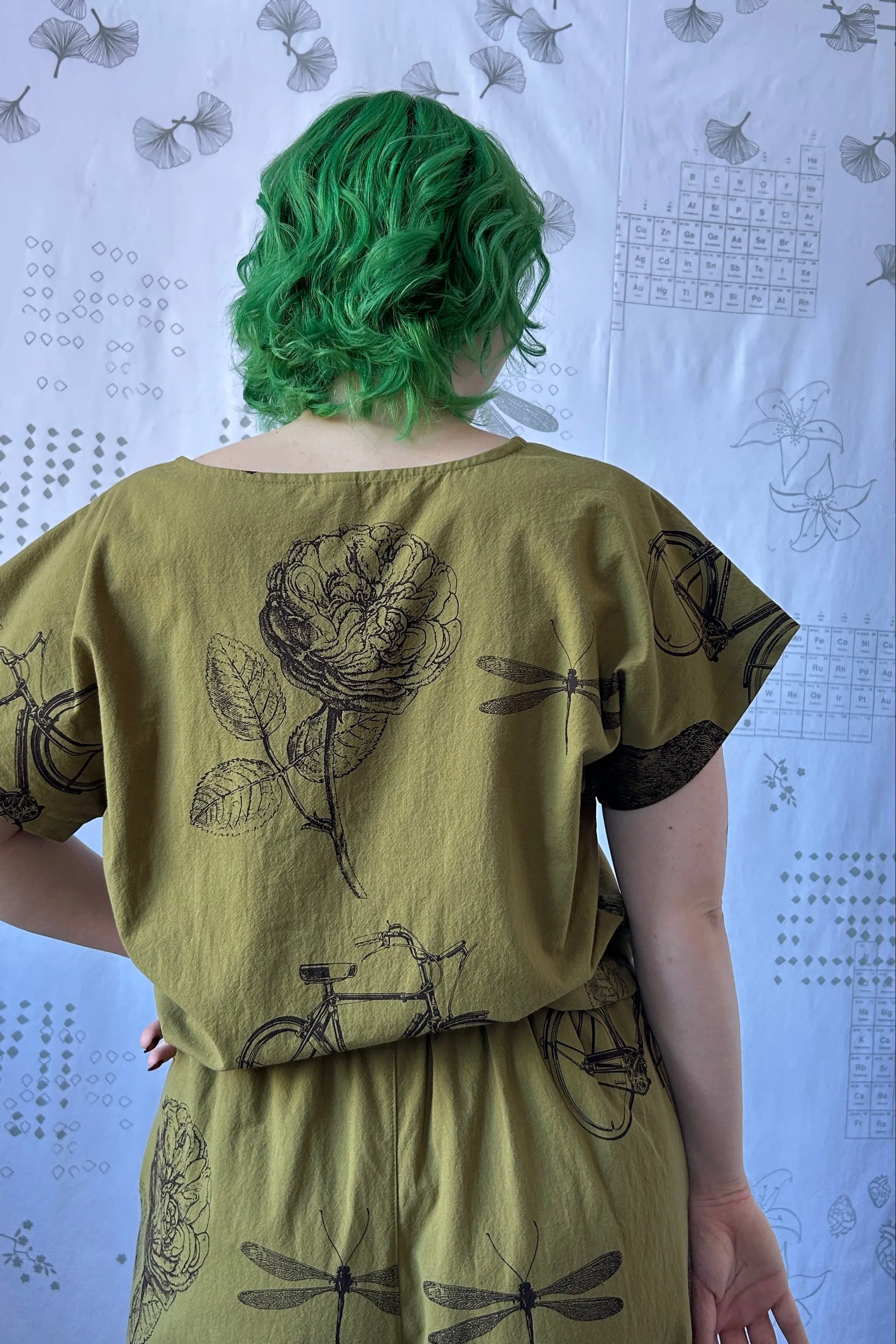 Cropped Saskia - Moss sold by Smoking Lily product image thumbnail 3