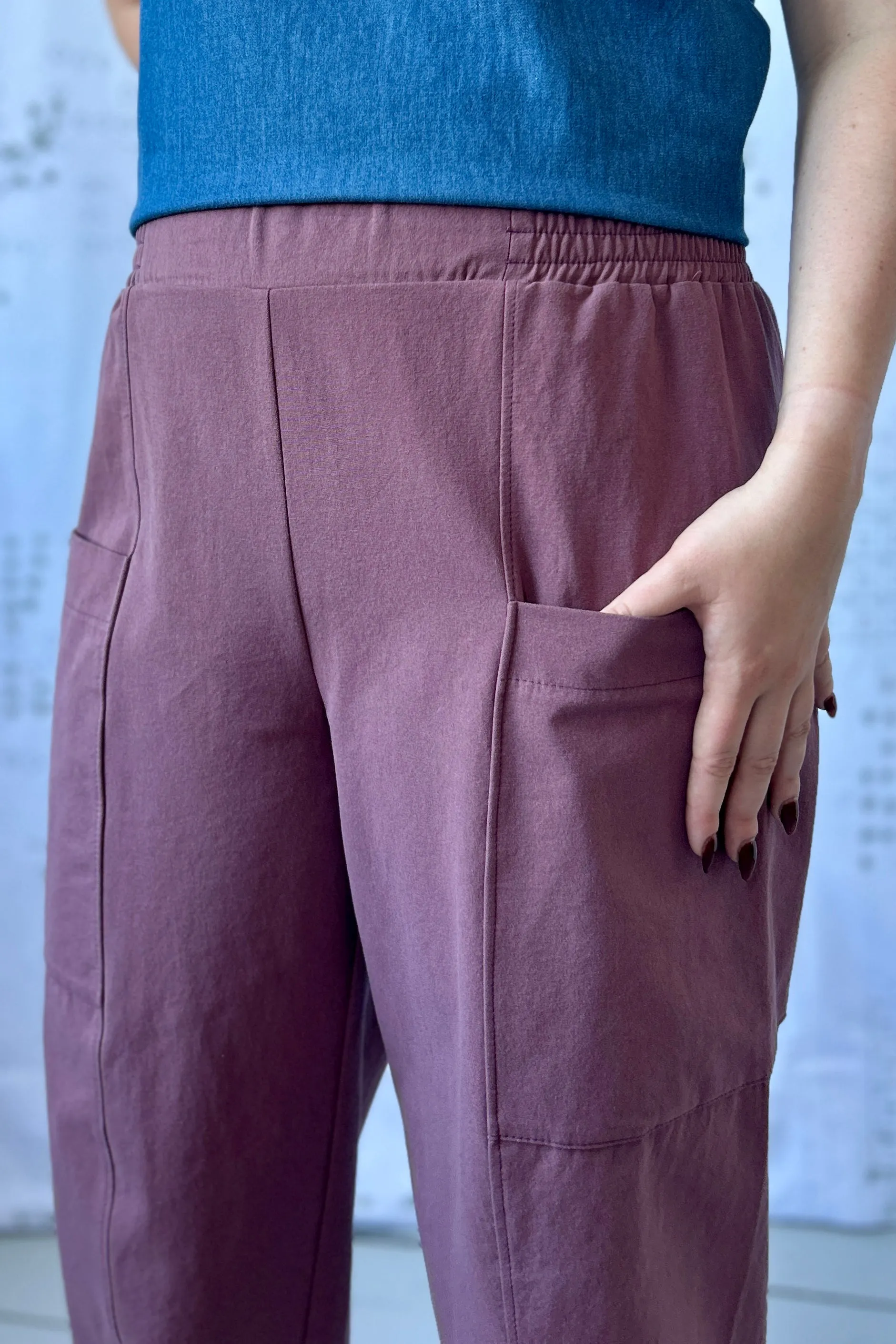 Wren Work Pants - Plum sold by Smoking Lily product image thumbnail 3