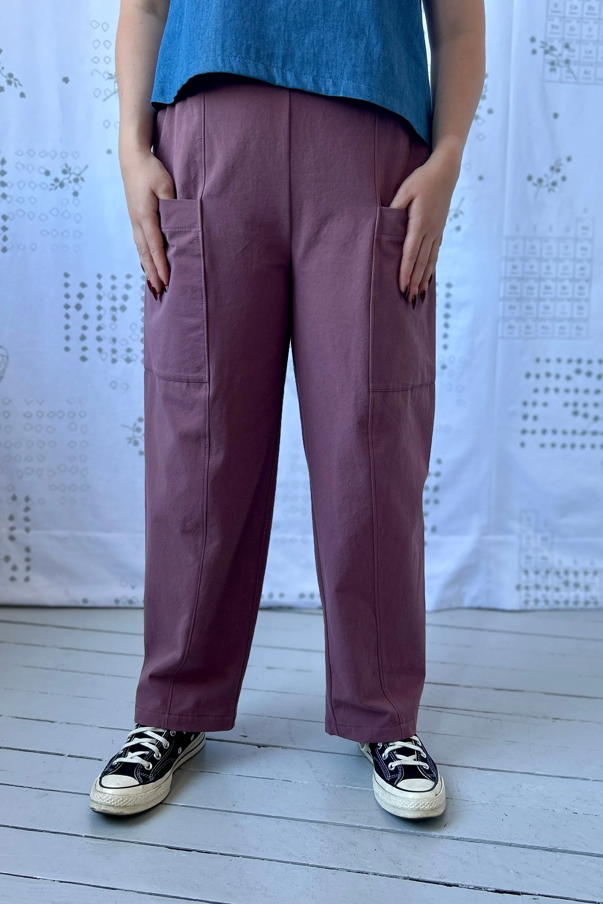 Wren Work Pants - Plum sold by Smoking Lily product image thumbnail 5