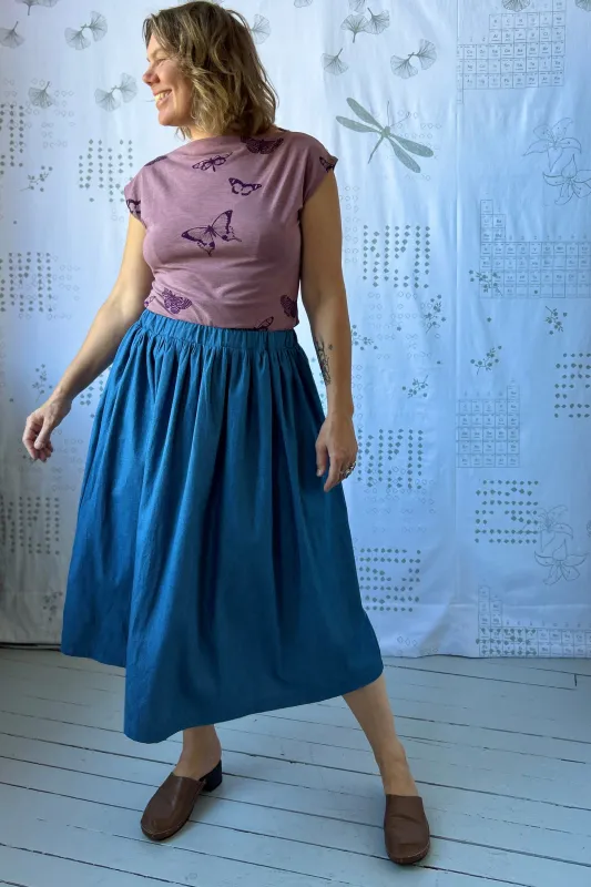 The "Way More Skirt" Skirt - Denim made by Smoking Lily