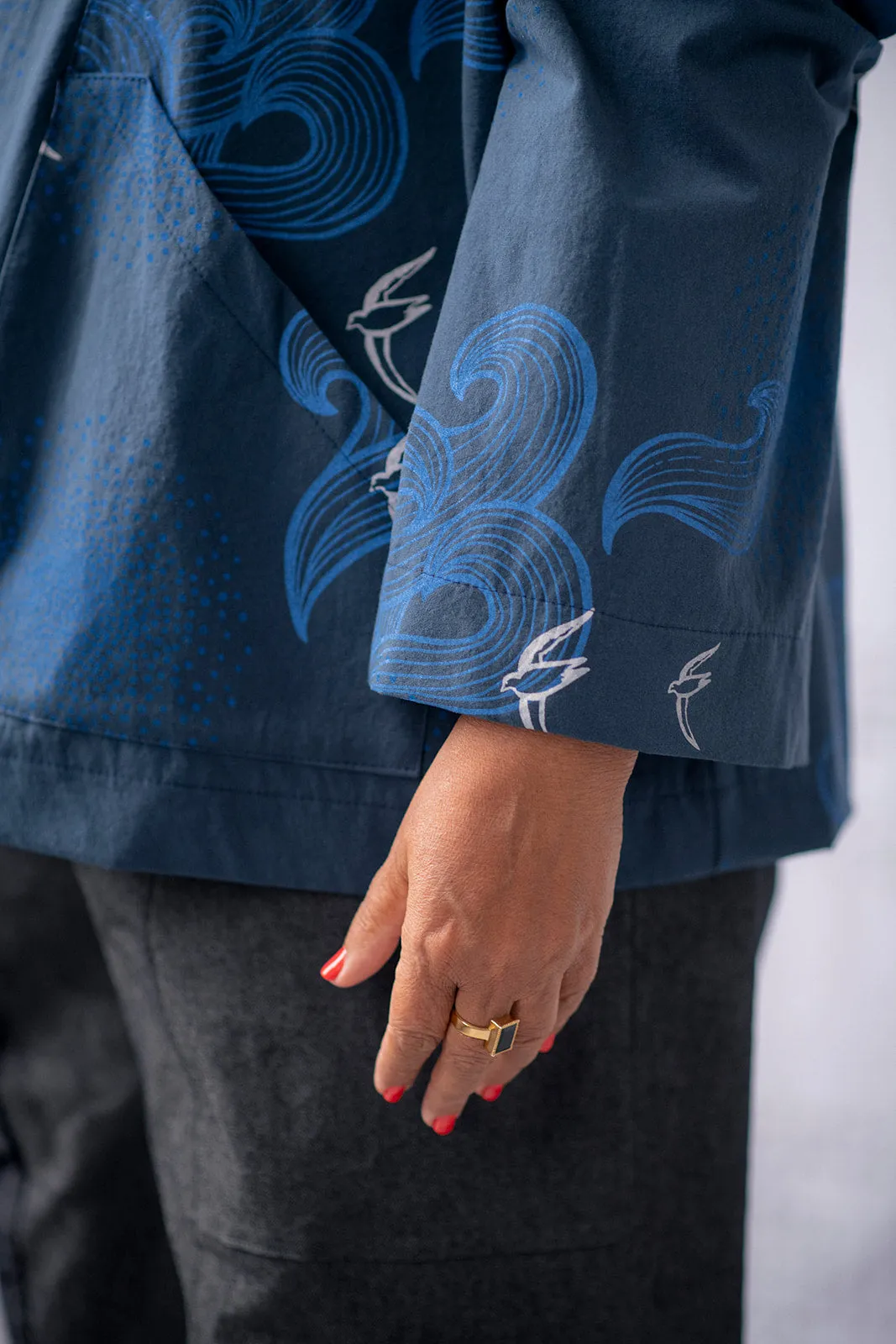 Sama Jacket Navy sold by Smoking Lily product image thumbnail 5