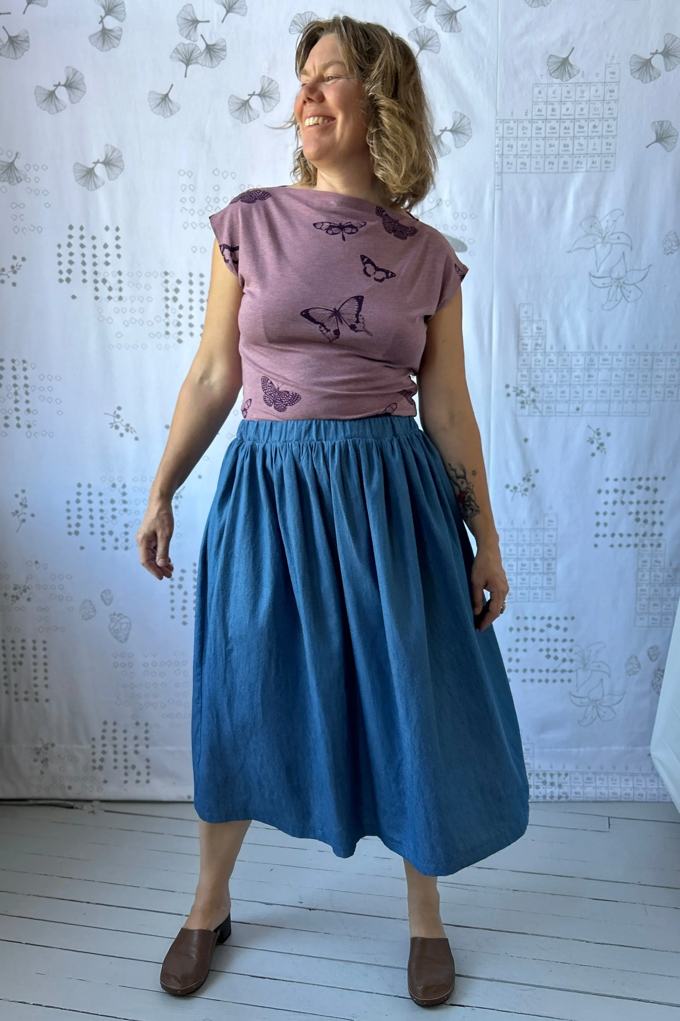 Olympia Top - Heather Rose sold by Smoking Lily product image thumbnail 2