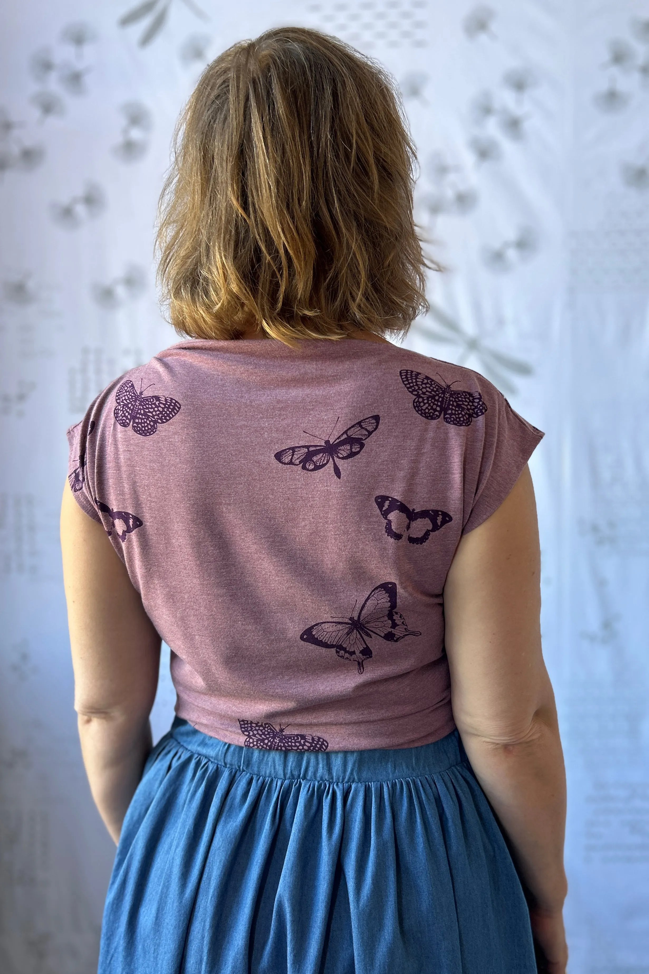 Olympia Top - Heather Rose sold by Smoking Lily product image thumbnail 3