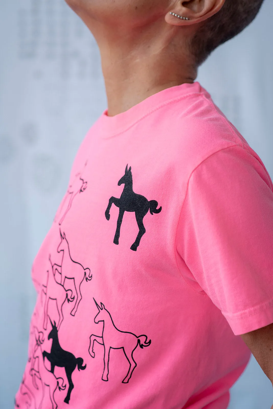 Unisex Tee - Hot Pink sold by Smoking Lily product image thumbnail 2