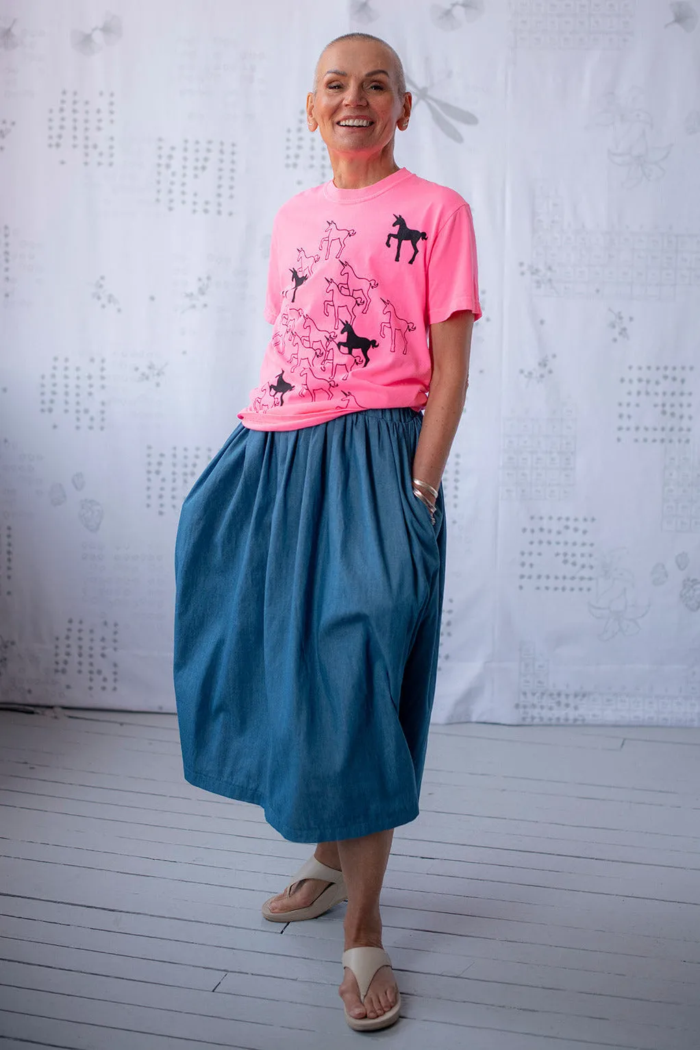 Unisex Tee - Hot Pink sold by Smoking Lily product image thumbnail 3