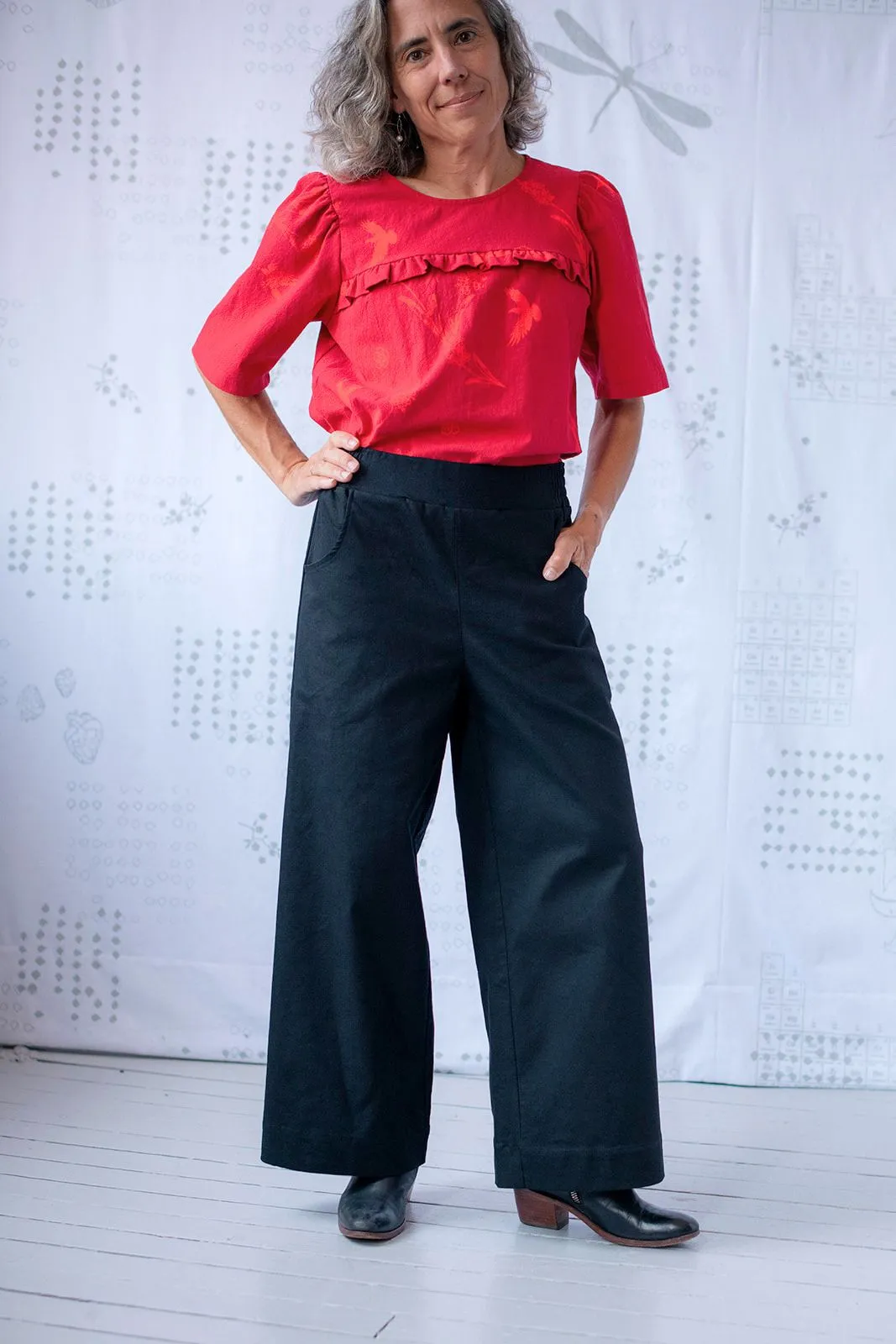 Milan Pants - Black Stretch Denim sold by Smoking Lily product image thumbnail 3