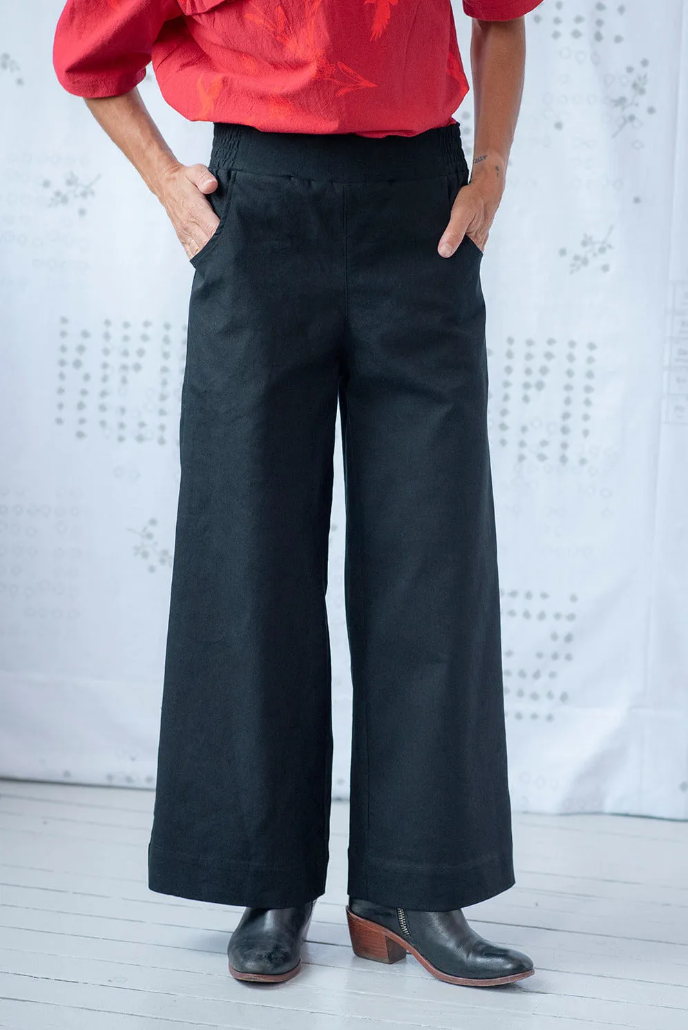 Milan Pants - Black Stretch Denim sold by Smoking Lily product image thumbnail 5