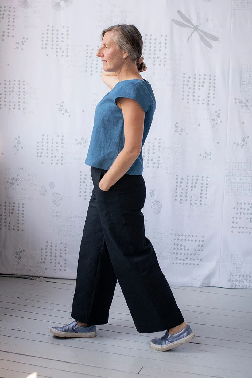 Milan Pants - Black Stretch Denim sold by Smoking Lily product image thumbnail 2