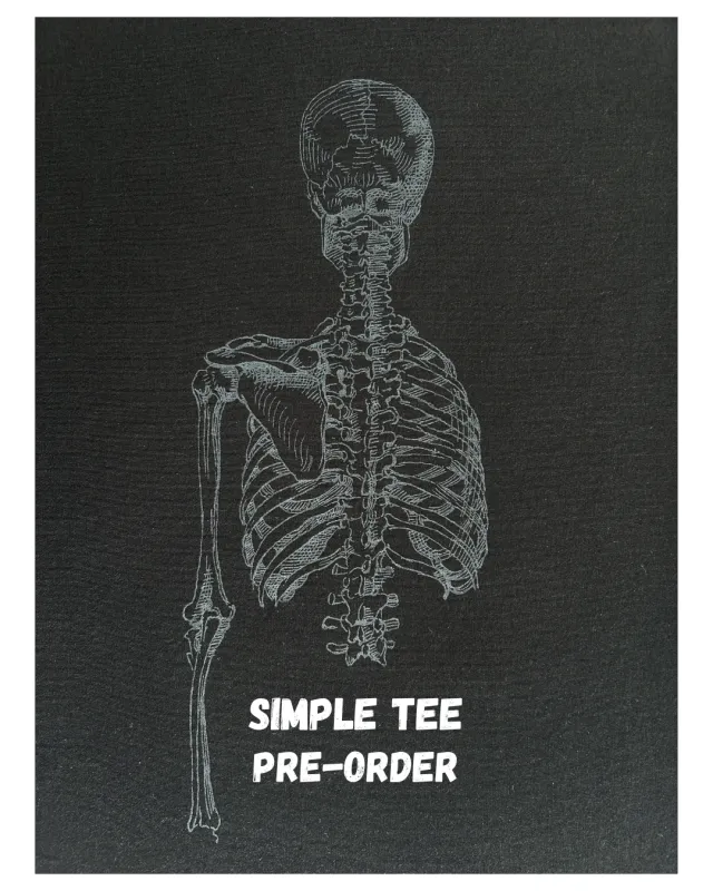 Simple Tee - Skeletor made by Smoking Lily
