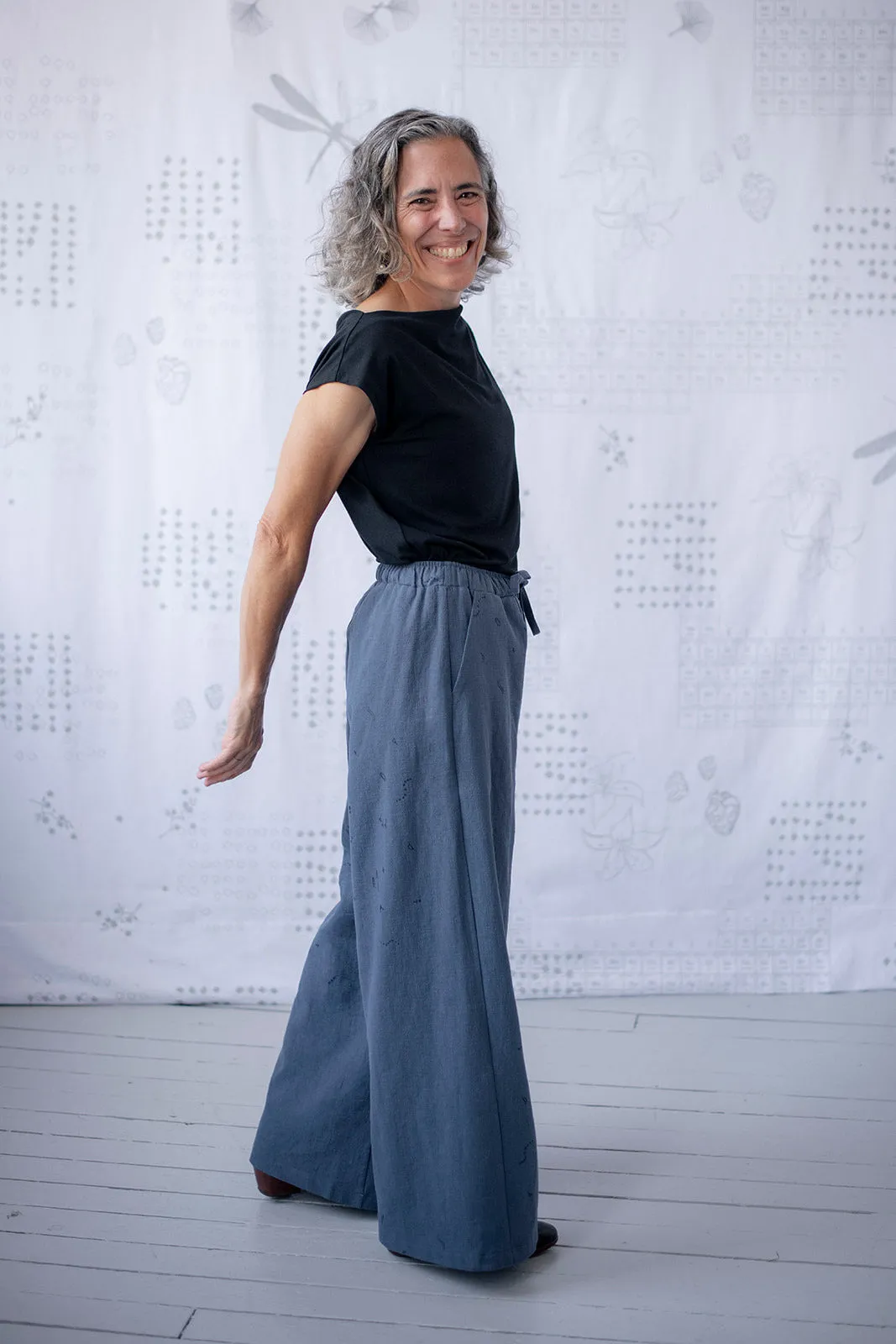 Drift Pants - Slate Blue sold by Smoking Lily product image thumbnail 5