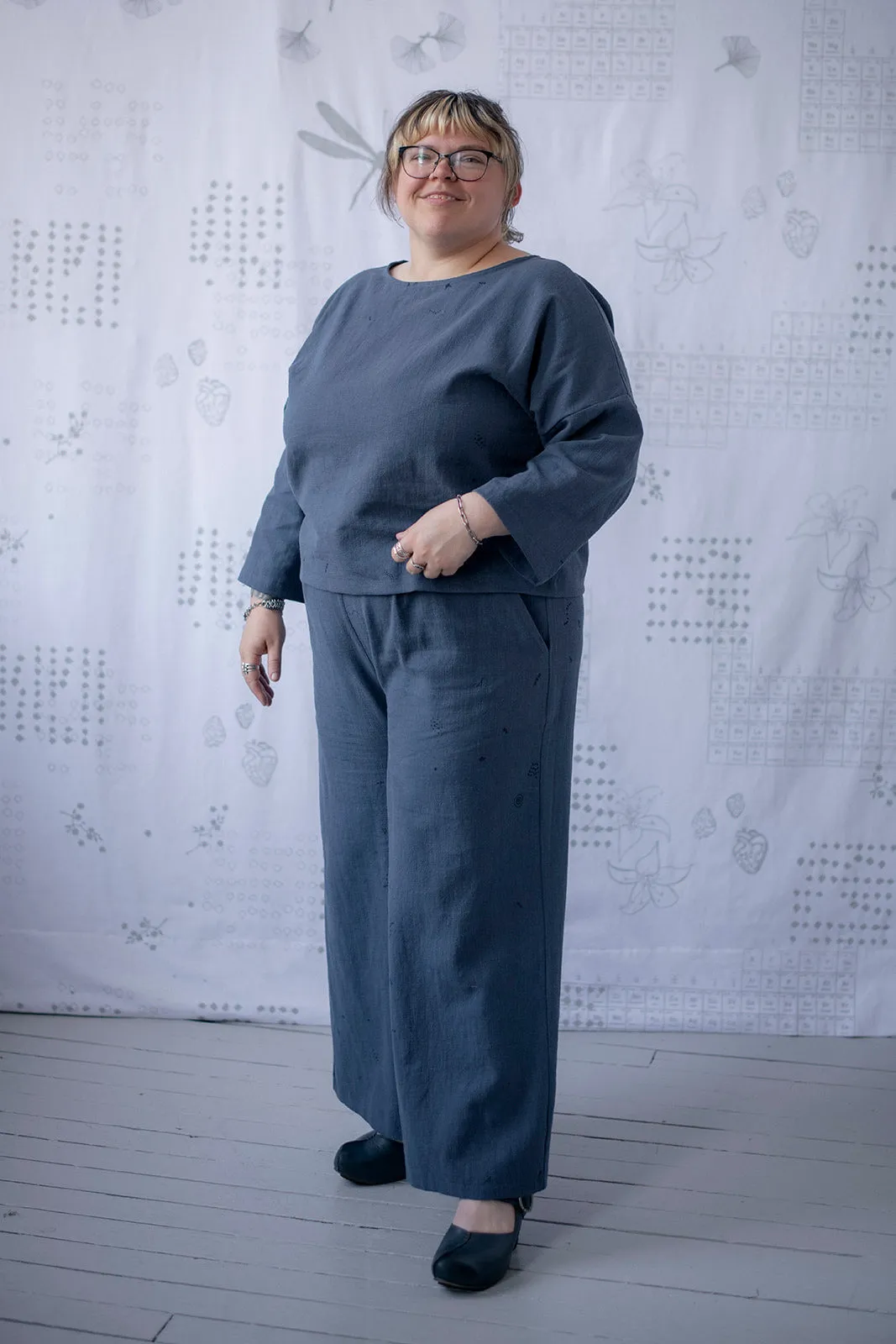 Drift Pants - Slate Blue sold by Smoking Lily product image thumbnail 2